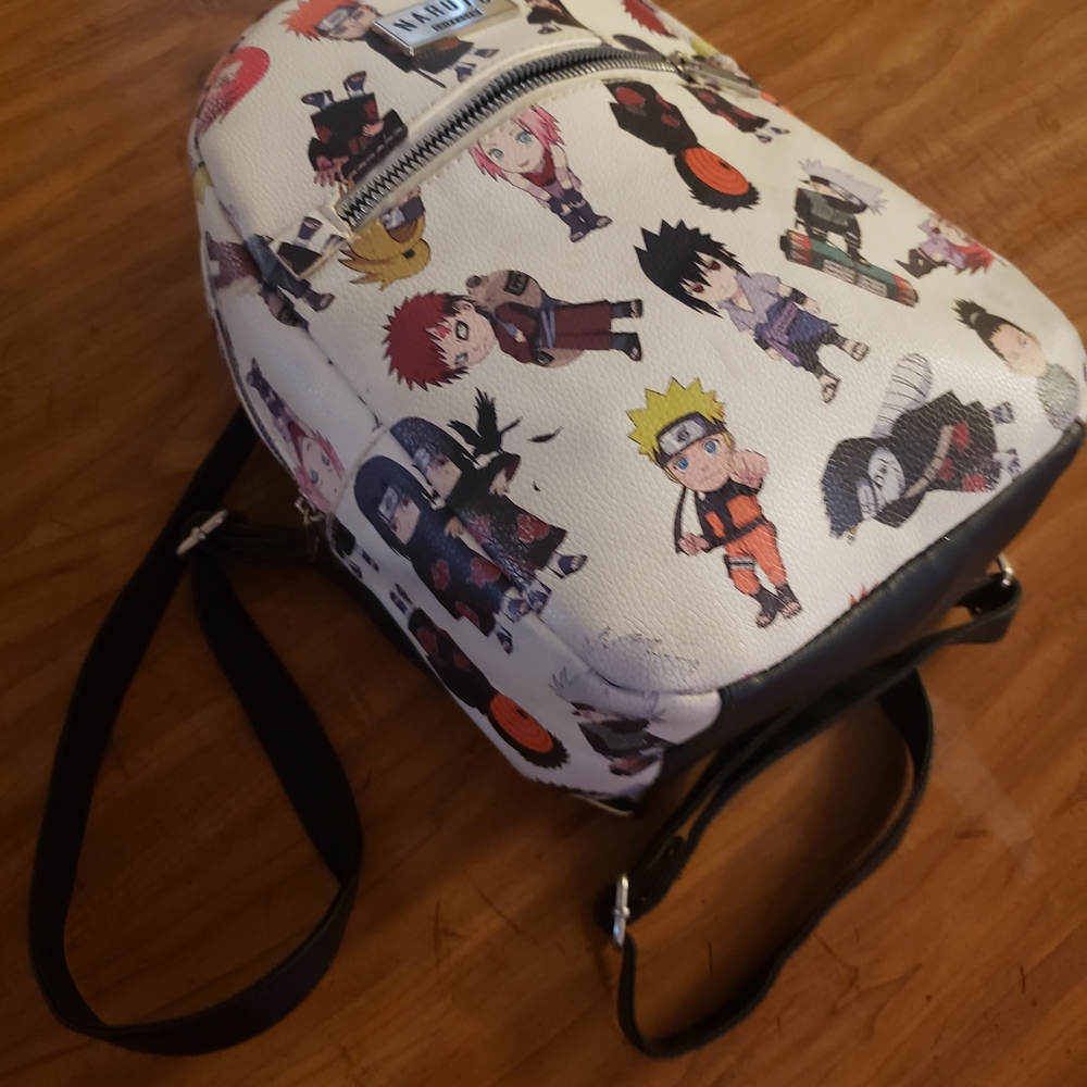 Naruto Character Print Backpack - Picture 9 of 12
